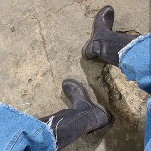 Vero Cuoio Genuine Leather Black Boots